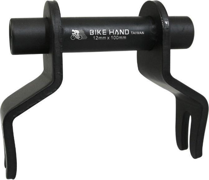 adapter für fahrradhalter vorderrad, um den schnellspanner auf die achse umzustellen store (Schwarz)
