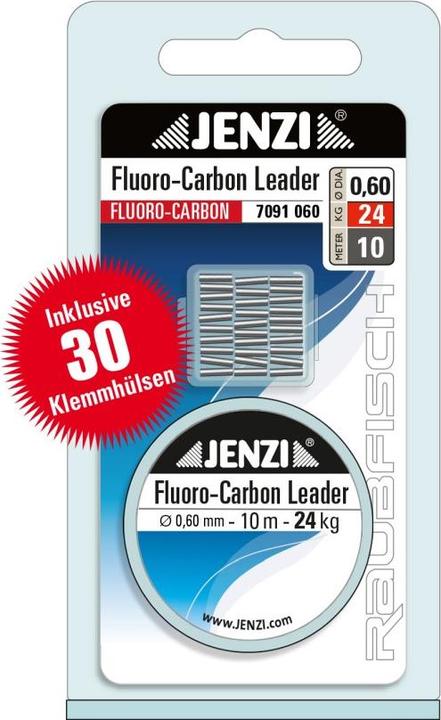 Produktbild Jenzi Fluorocarbon Leader Set (24 kg, 0.60 mm)