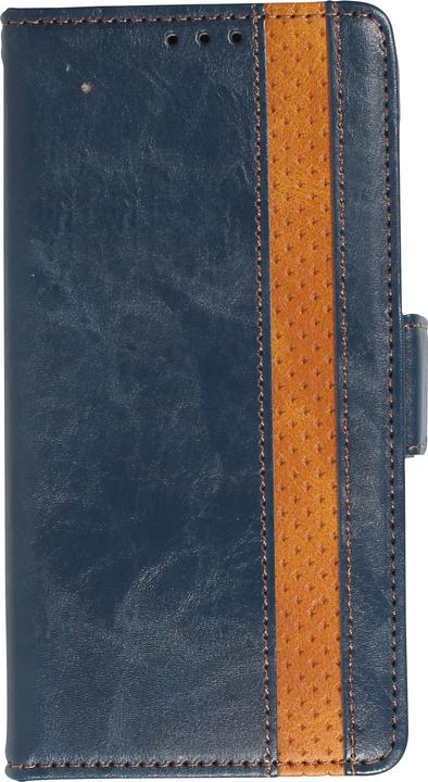 Produktbild PhoneLook Leder Tasche Flip Wallet mit Akzentstreifen & Kartenhalter (Apple iPhone 13)