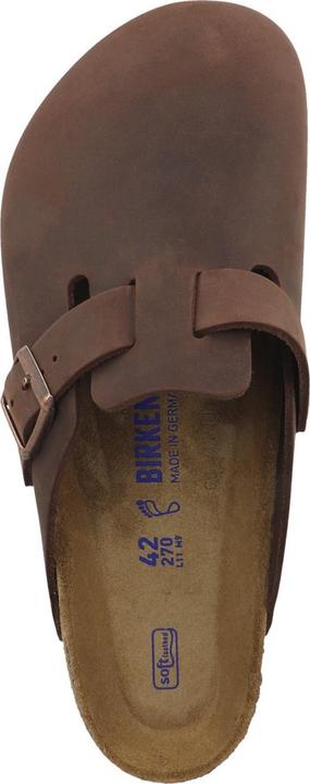 Image du produit Birkenstock Boston SFB cuir naturel huilé lit souple normal - 64069 (41)