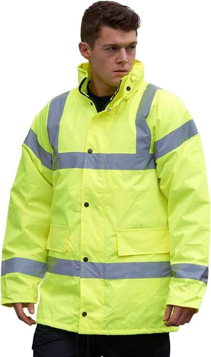 Actual product image Portwest Unisex Adult Hi-Vis Traffic Jacket (S)