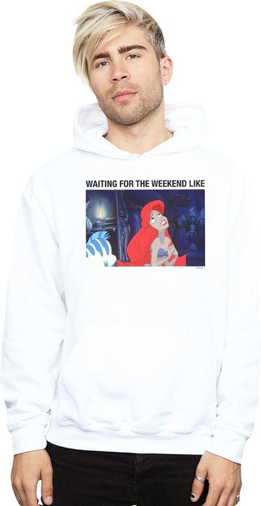 Image du produit Disney - Sweat à capuche THE LITTLE MERMAID WAITING FOR THE WEEKEND - Homme (XXL)