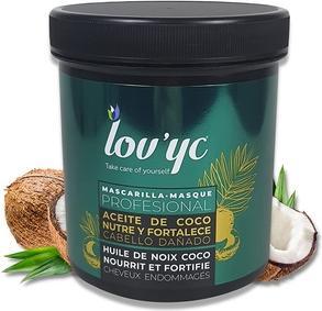 Immagine prodotto Lov'yc Maschera professionale per capelli all'olio di cocco per nutrire e riparare i capelli danneggiati (700 ml)