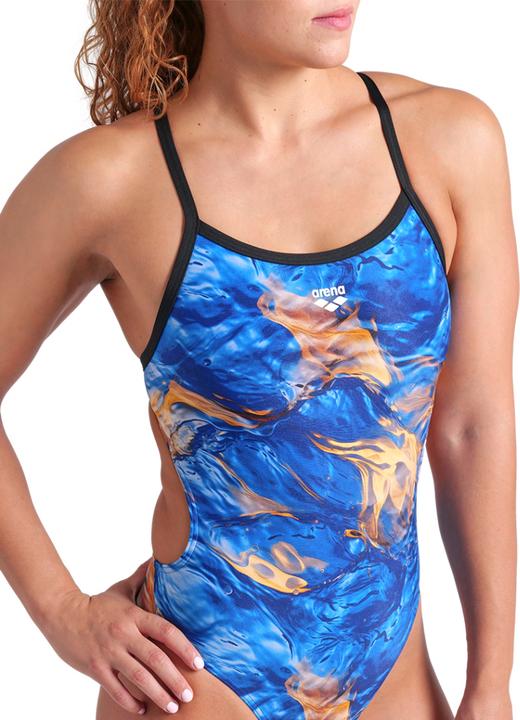 Produktbild Arena W Gold Leaves Swimsuit Challenge Back (38)