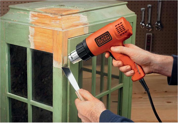 Actual product image Black & Decker 1750W Hot air unit