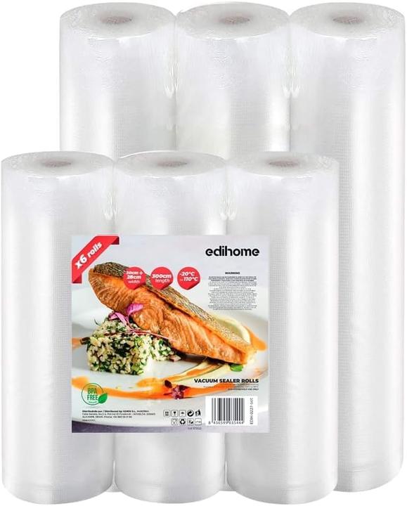 Produktbild Edihome 6 Rollen Vakuumierbeutel (6 x)