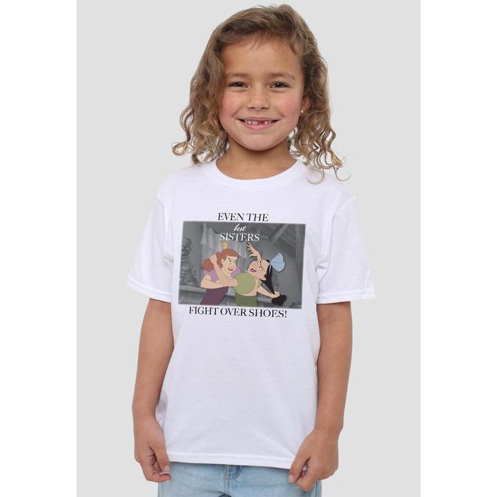 Actual product image Cinderella Childrens/Kids Even The Best Sisters Anastasia Drizella T-Shirt (116)