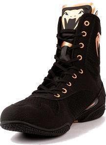 Image du produit Venum Chaussures de boxe / Elite / Noir-Bronze / UE 39 (39)