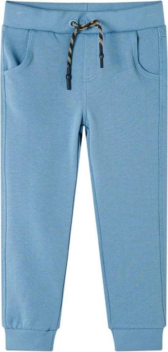 Immagine prodotto VidaXL Pantaloni della tuta da ginnastica per bambini blu medio 116,Materiale: 80 (116)