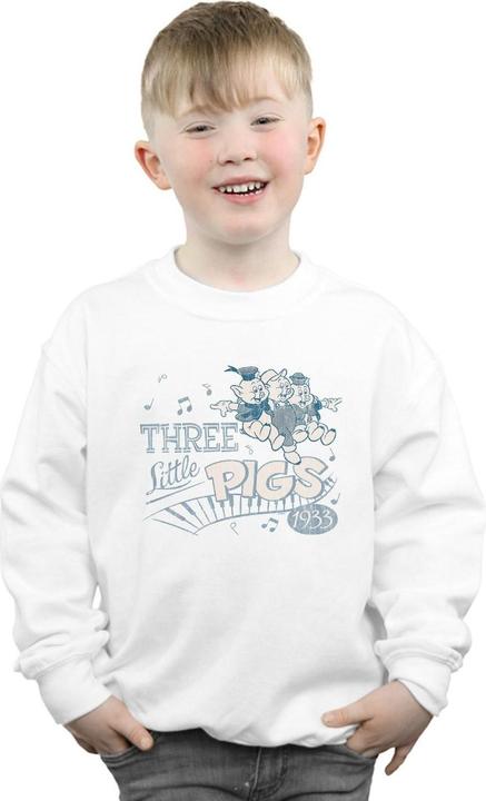 Actual product image Disney Boys Three Little Pigs 1933 Sweatshirt (152, 158)