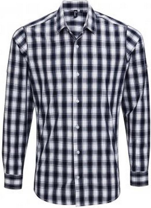 Actual product image Premier Mulligan long-sleeved checked shirt (M)