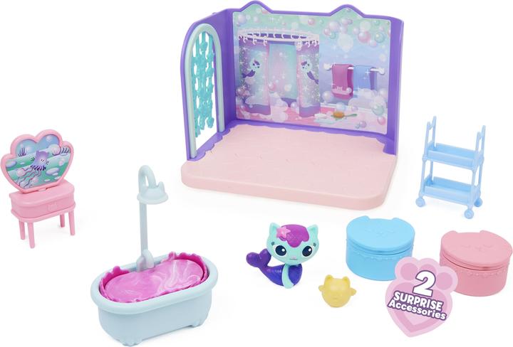 Actual product image Gabby's Dollhouse Deluxe Room MerCat's Bathroom