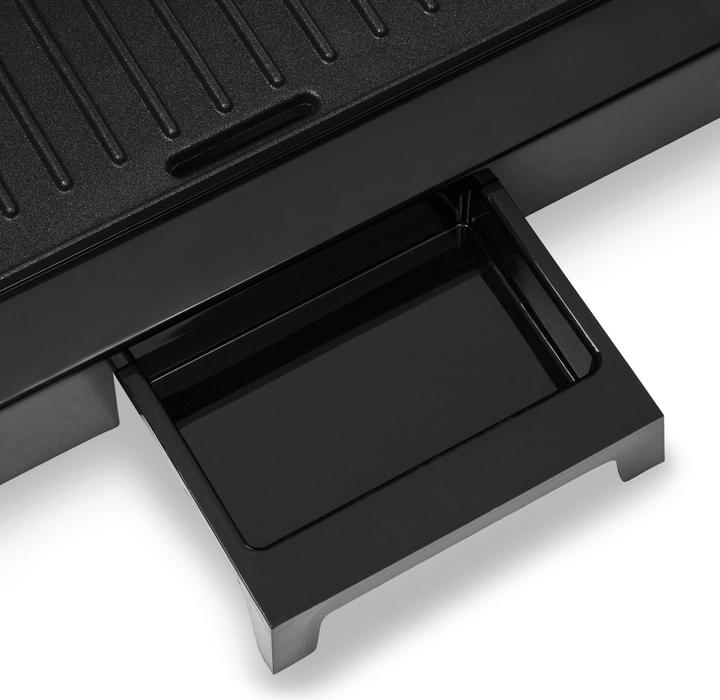 Image du produit Tristar Grille de contact - revêtement anti-adhésif, plaque de cuisson 23 x 14.5 cm, 1000 watts