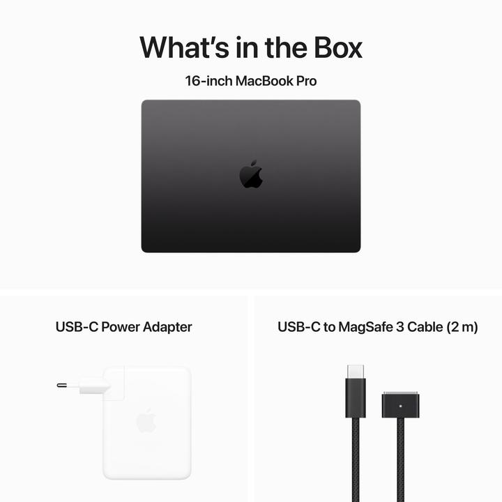 Produktbild Apple MacBook Pro - Late 2023 (16", M3 Pro, 18 GB, 512 GB, CH)