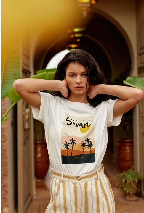 Produktbild La Petite Étoile t-shirt a petite étoie tavane (L)