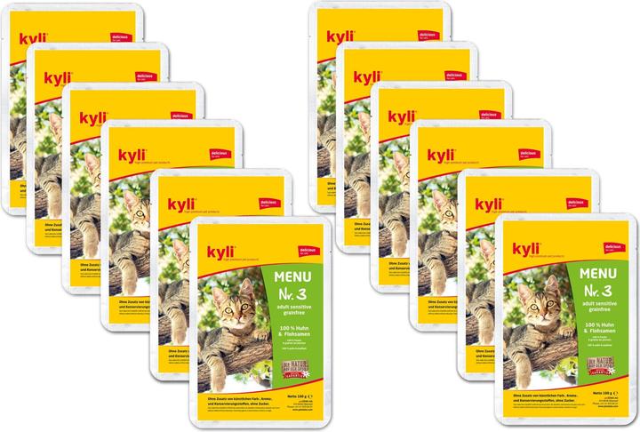 Produktbild Kyli Menu Nr. 3 (Adult, 12 Stk., 1200 g)