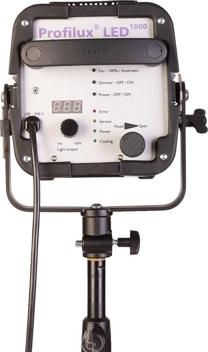 Actual product image Hedler LED1000 with Fresnel lens (Video light, Surface luminaire)