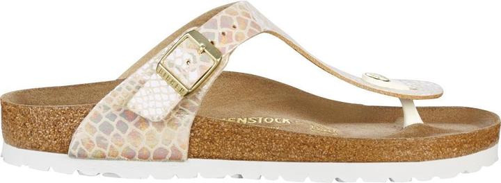 Produktbild Birkenstock GIZEH Kids Birko-Flor Narrow - Shiny Snake Cream (30)