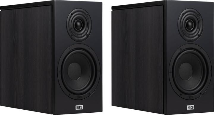 Heco AURORA XT 300 BLACK/OAK (1 Paar, 80 W)