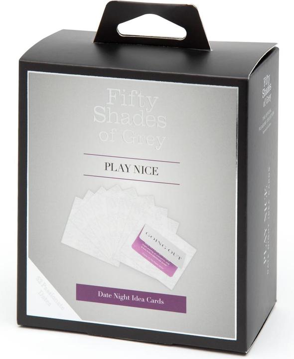 Actual product image Fifty Shades of Grey Play Nice Date Night Idea Cards (Other, German, English)