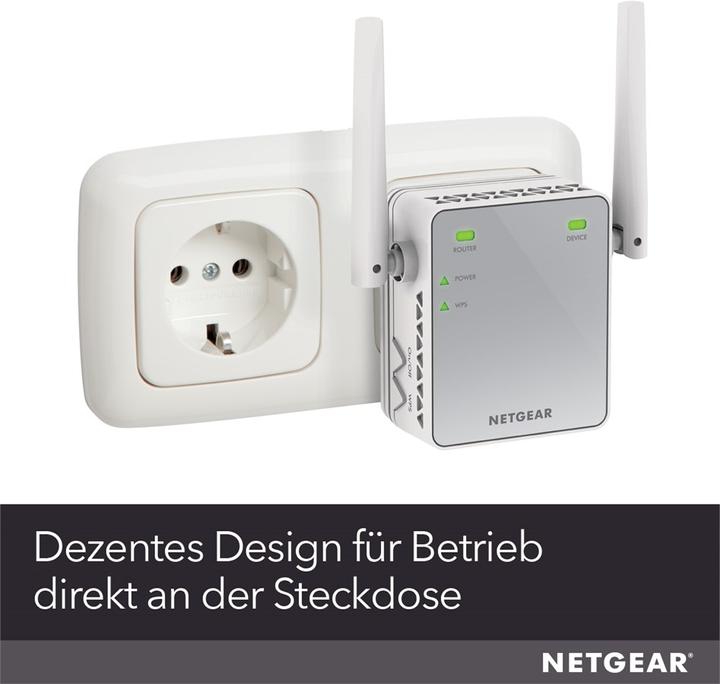 Actual product image Netgear Ex3700-100pes (433 Mbit/s, 300 Mbit/s)