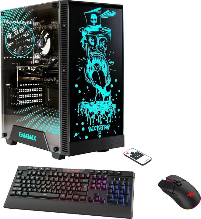 Image du produit Hyrican Rockstar 7320 (AMD Ryzen 5 5500, 32 Go, 2000 Go, GeForce RTX 4060)
