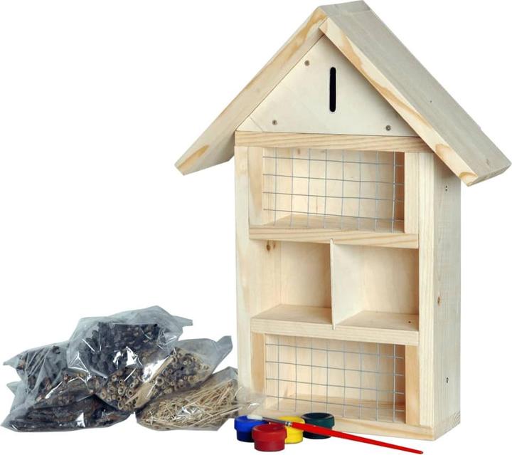 Image du produit Dobar Kit de construction d'hôtel pour insectes (Abeilles sauvages)