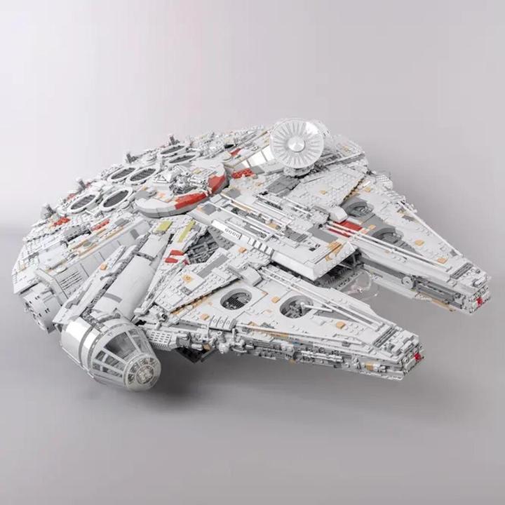Immagine prodotto iDisplayit Supporto acrilico 2 in 1 per LEGO® 75192 Star Wars UCS Millennium Falcon
