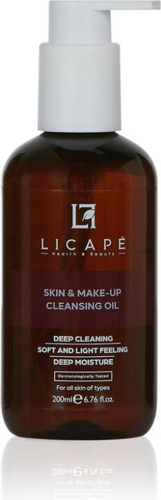 Produktbild Licape Reinigungsöl 200 ml - Zweiphasen-Reiniger für Haut & Make-up mit Anti-Akne