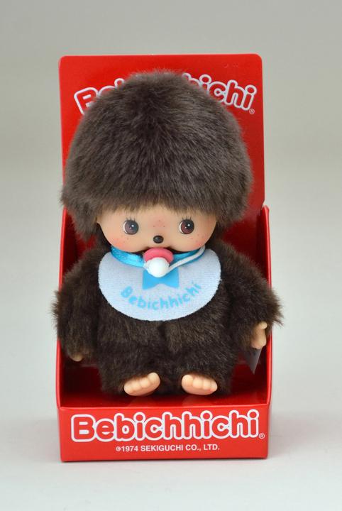 Productafbeelding Monchhichi Knuffel Baby Basic Jongen Blauw 15 cm (15 cm)
