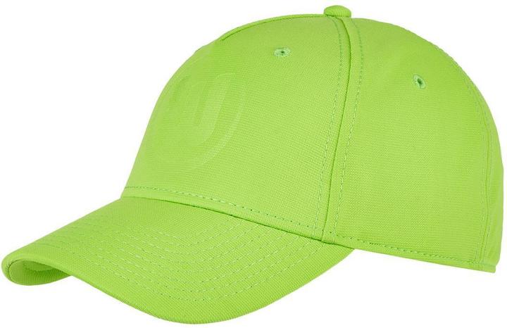 VfL Wolfsburg Cap Logo Prägung grün