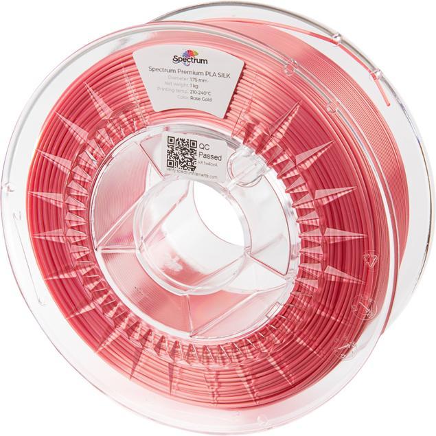 Immagine prodotto Filamento PLA SILK oro rosa 1.0kg 1.75mm (PLA, 1.75 mm, 1000 g, Oro)