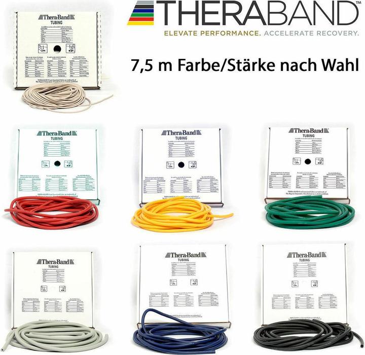 Image du produit TheraBand Tubing - rouleau de 30,5 m (30.50 m, Haute résistance)