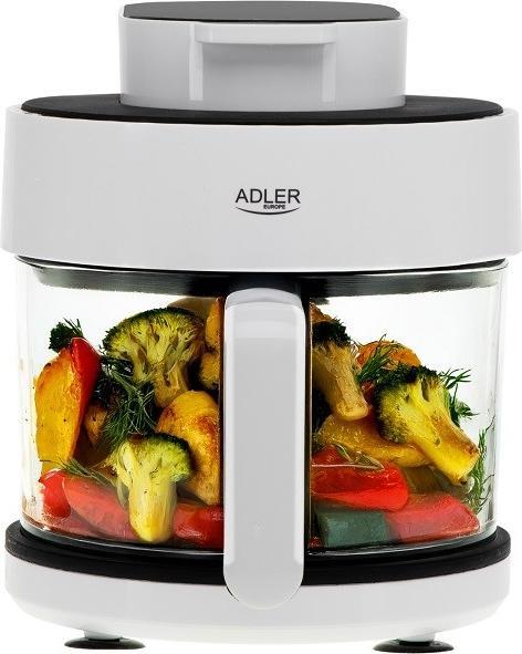 Immagine prodotto Adler Friggitrice senza olio con contenitore in vetro da 3 litri