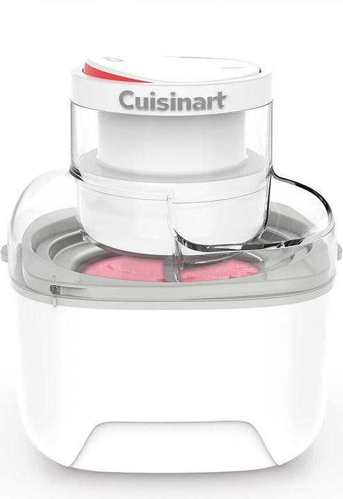Cuisinart Glacemaschine ICEM10E 0.475 l, Weiss, Glacesorte: Sorbet (EU plug)