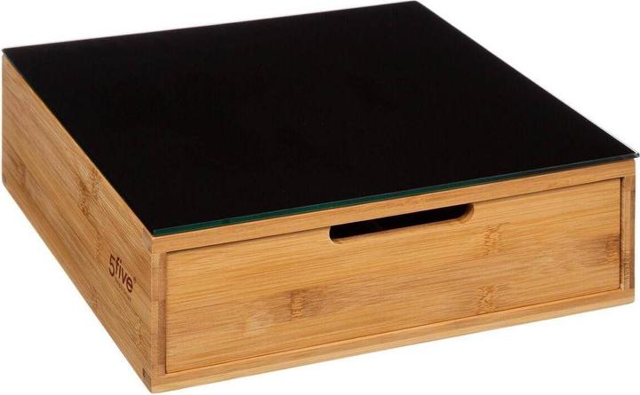 Produktbild JTI Schwarze Aufbewahrungsbox aus Bambus