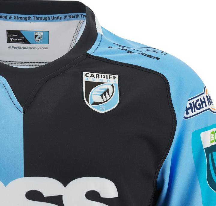Image du produit Macron Maillot Domicile Cardiff Blues 2023/24 (S)