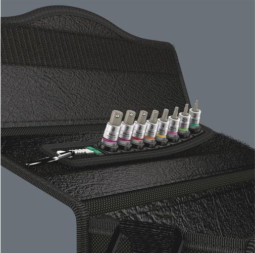 Image du produit Wera Belt A 2 Jeu de douille-embouts Zyklop (6 mm, 7 mm, 3 mm, 5 mm, 8 mm, 4 mm)