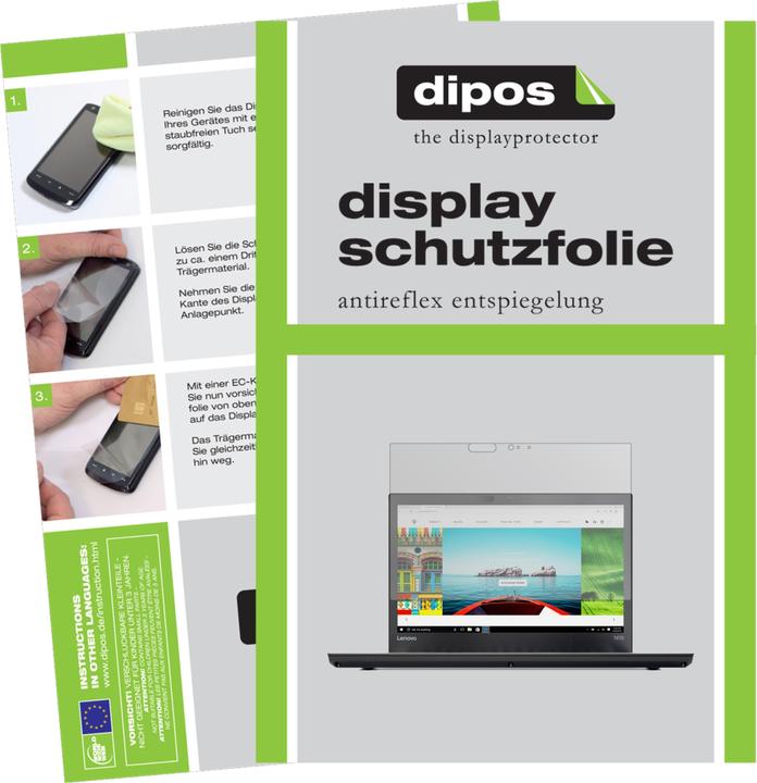 Actual product image Dipos Screen Protector Anti-Glare (2 Piece, ThinkPad T470)