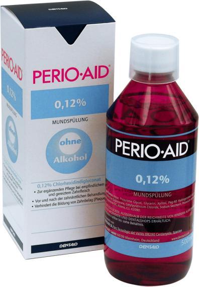 Image du produit Dentaid Bain de bouche Perio-Aid de avec 0,12% de chlorhexidine 500 ml (500 ml, Bains de bouche)