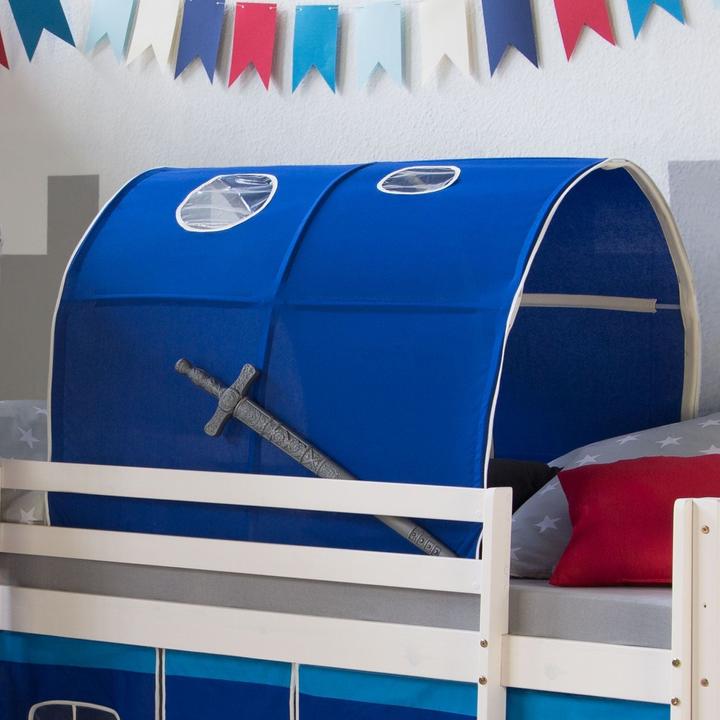 Image du produit Floki24 Tunnel pour lits superposés Tente de lit Toit de jeu Tunnel Caverne Lit d'enfant - bleu