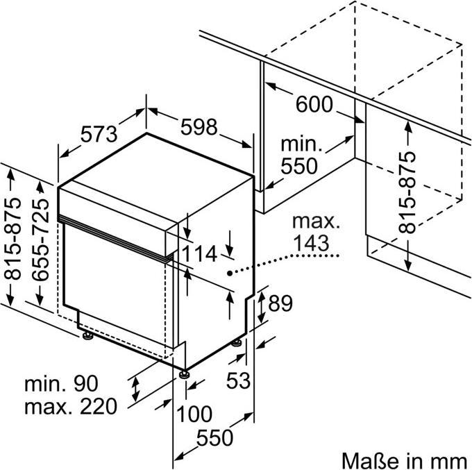 Image du produit Bosch Hausgeräte SMI6ECS12E série 6 A