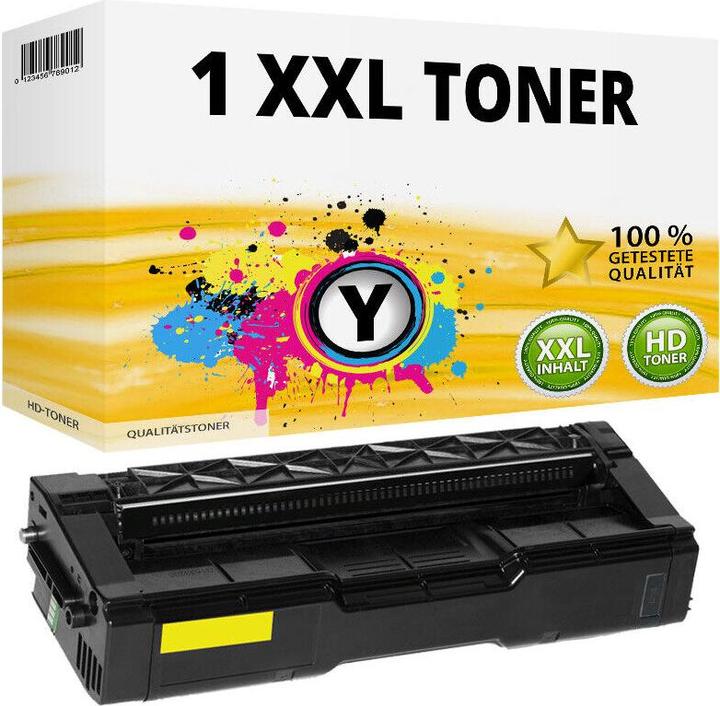 Produktbild Druckfuxx 1x XXL Toner für Ricoh Aficio SP C250 sf dn C260 DNw C261 SFNw 407546