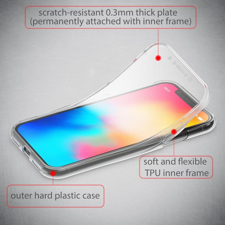 Actual product image Nalia 360 degree cell phone case (Apple iPhone X, Apple iPhone XS)