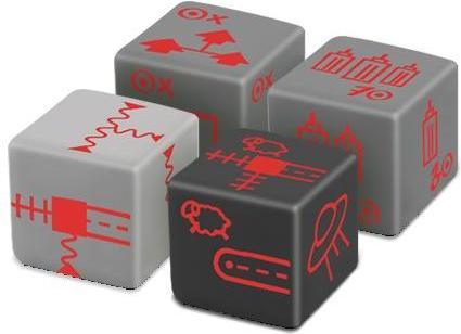 Actual product image Fata Morgana Family Game Railroad Ink: Future Expansion (German)