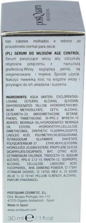 Produktbild Postquam Diamond Age Control Haarserum 30ml (30 ml)