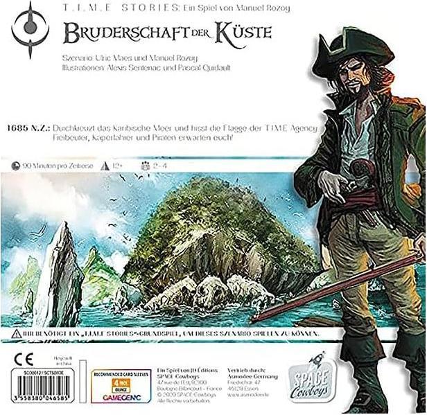 Produktbild Asmodée T.I.M.E. Stories? Bruderschaft der Küste (Deutsch)