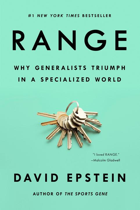 Immagine prodotto Range: Why Generalists Triumph in a Specialized World (Inglese, David Epstein, 2019)