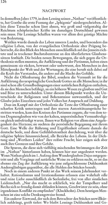 Produktbild Nathan der Weise (Deutsch, Gotthold Ephraim Lessing, 2015)