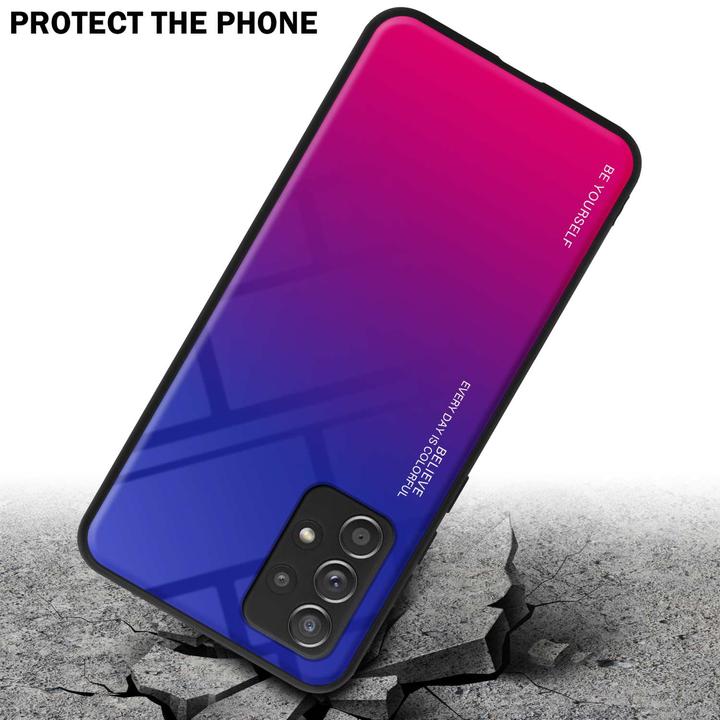 Actual product image Cadorabo TPU 2 colors glass envelope (Samsung Galaxy A52, Samsung Galaxy A52 5G, Samsung Galaxy A52s 5G)
